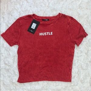 NWT Fashion Nova Cropped T-shirt